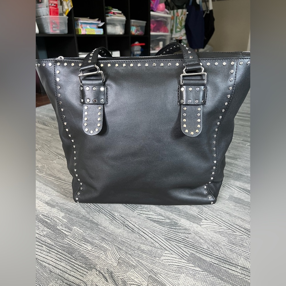 Rebecca Minkoff Studded Black Tote Bag